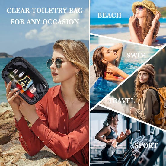 YOOLIFE clear makeup bag — ideal for women and girls as Easter gifts for kids and teens.