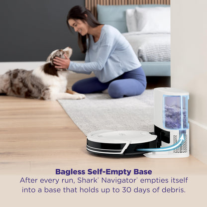 Shark Matrix Plus robotic vacuum cleaner — 2in1 with sonic mopping and self empty base