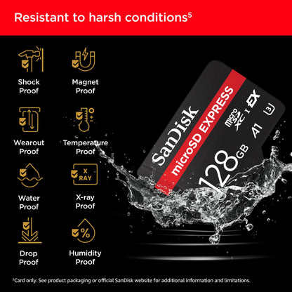 SanDisk microSD card — Express performance
