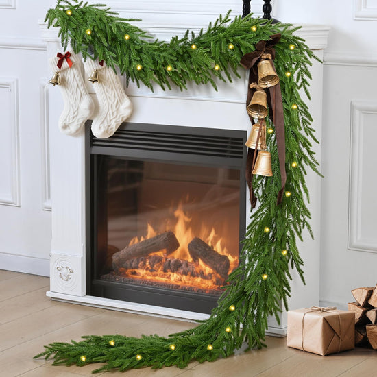 Christmas garland — festive decoration for the holiday season