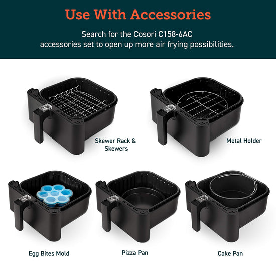 COSORI air fryer — basic model with user-friendly design and functionality