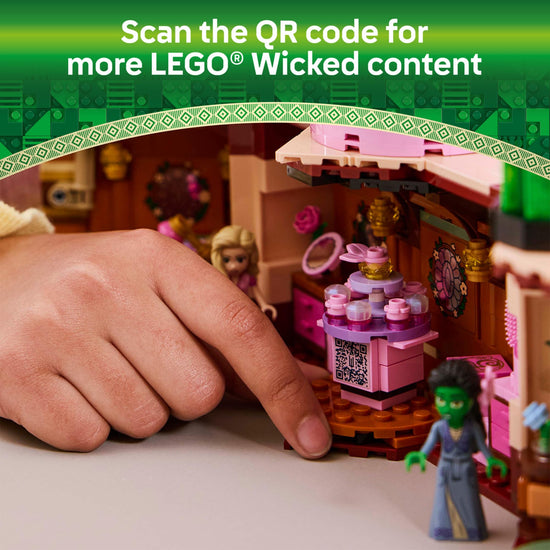LEGO building blocks — Glinda and Elphaba's dormitory set for kids 8+