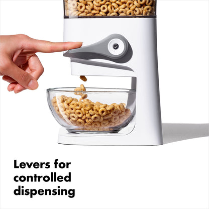 OXO Good Grips food storage container — countertop cereal dispenser