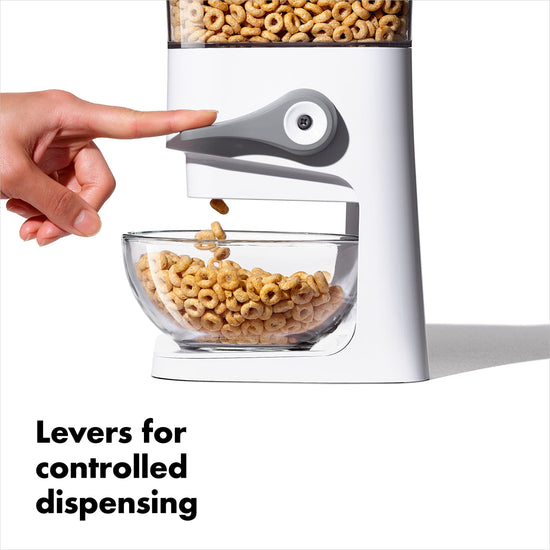 OXO Good Grips food storage container — countertop cereal dispenser