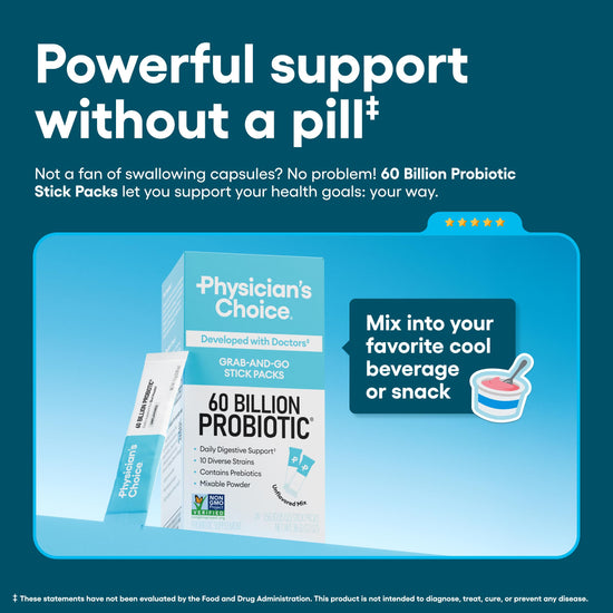 Physician's CHOICE probiotic and digestive enzyme - gut health support