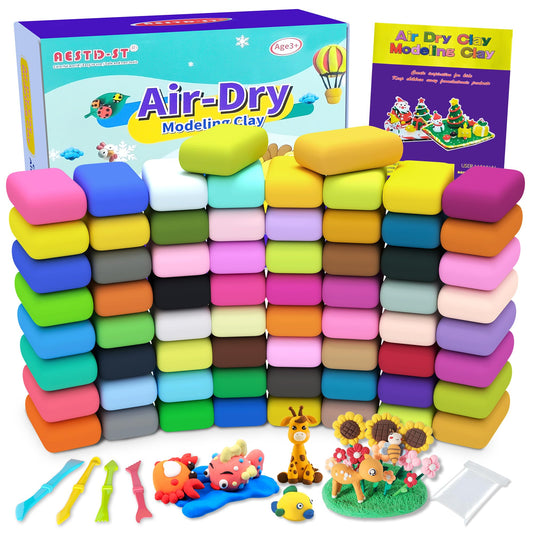 Sculpting material — Air dry clay kit with sculpting tools for kids and craft gifts