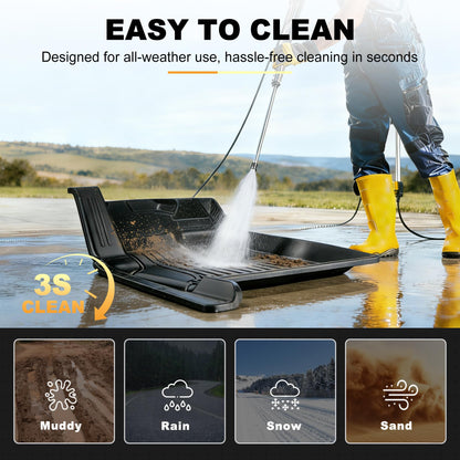 AOMSAZTO vehicle mat — all weather protection for Ford Ranger 2024-2026 SuperCrew Cab