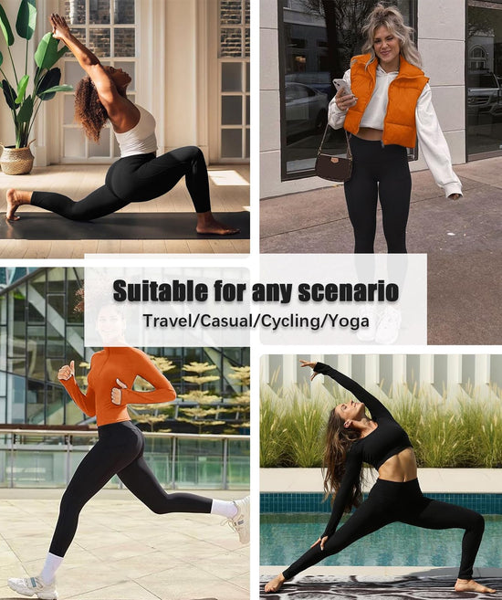 Mlenhor leggings with pockets for women - high waisted tummy control pantsMlenhor leggings - high waisted with pockets for women