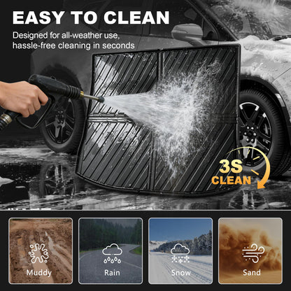 AOMSAZTO vehicle mat - All weather protection for Ford Edge 2015-2026