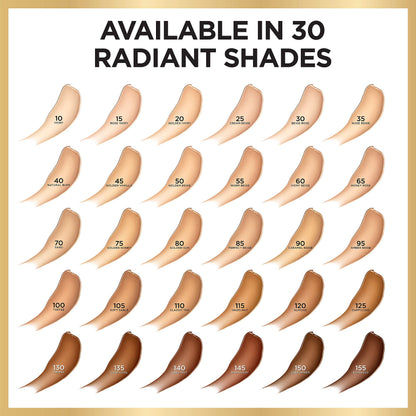 L’Oréal Paris skin foundation with SPF 50 and radiant serum formula
