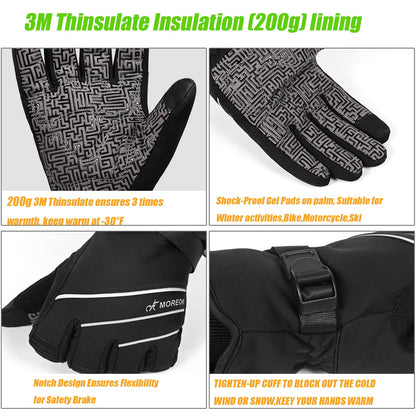 Sport activity glove — Waterproof and windproof winter gloves for men and women