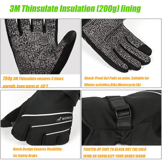 Sport activity glove — Waterproof and windproof winter gloves for men and women