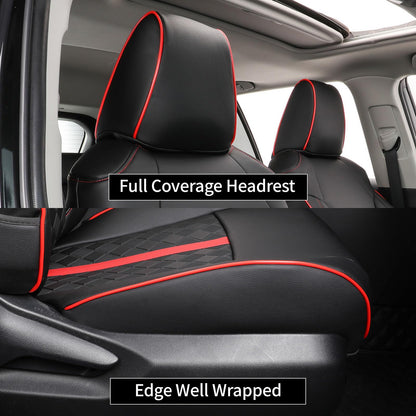 Vehicle seat cover — Custom leather protectors for Toyota RAV4 Limited Sport 2011-2012