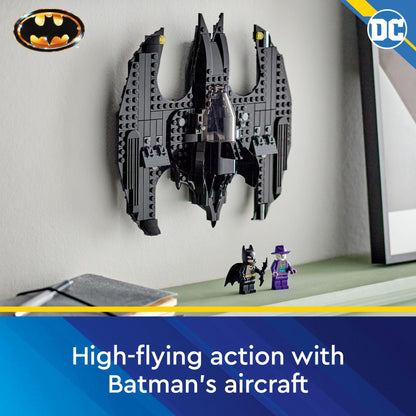 LEGO DC Batwing playset – features 2 minifigures and Batwing toy from 1989 movie
