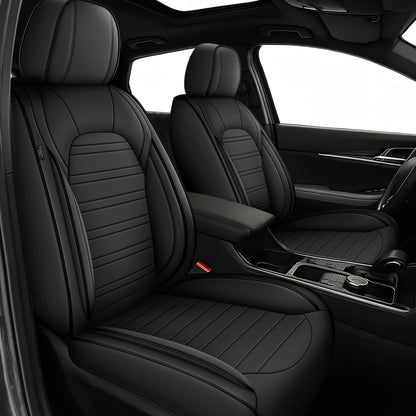 Vehicle seat cover — AOMSAZTO waterproof faux leather for Kia Seltos 2021-2026.