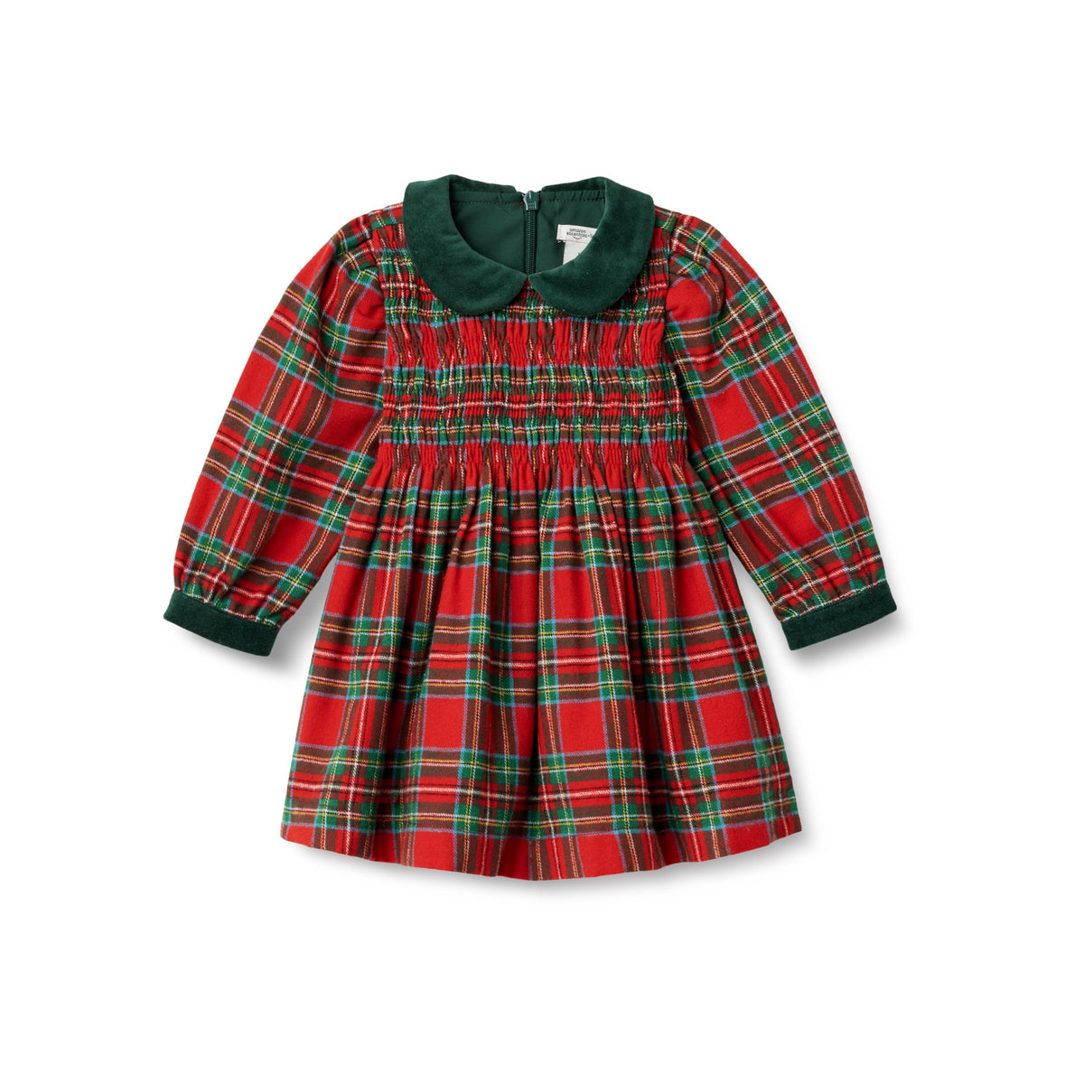 Amazon Essentials x Sofia Grainge long sleeve flannel dress for girls