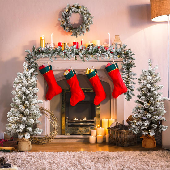 Edergoo prelit Christmas trees - prelit design for easy setup and decoration.