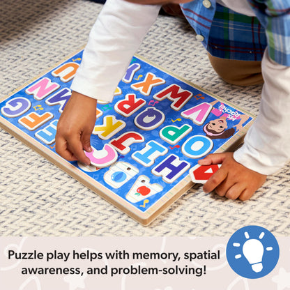 Puzzles — Light-activated sound effects with phonics alphabet