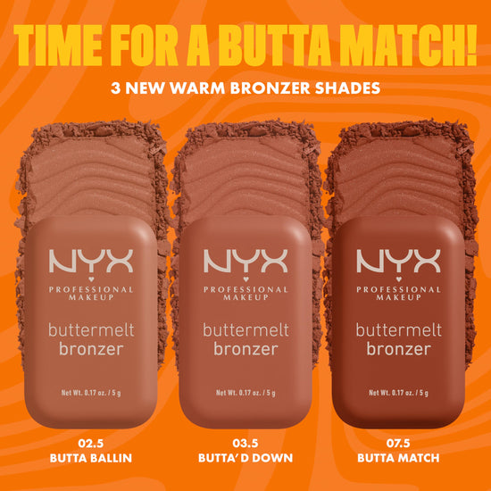 Face shaping makeup — NYX Buttermelt bronzer