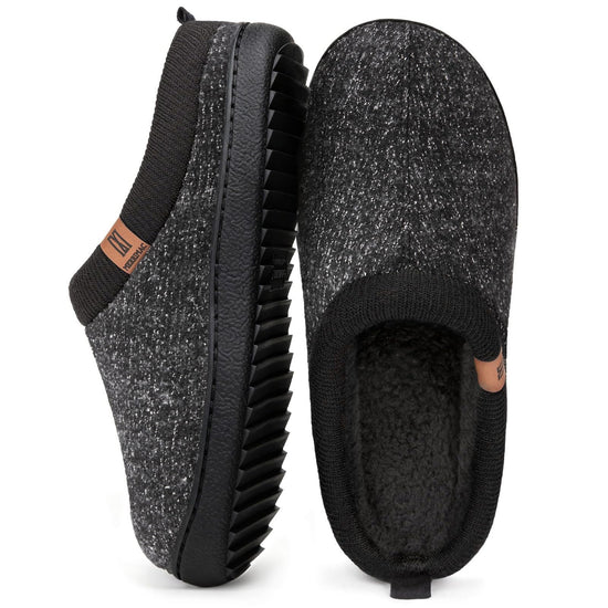 MERRIMAC men's slippers — comfy memory foam non slip design