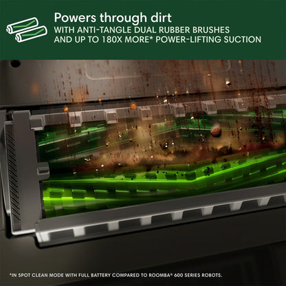 Robotic vacuum cleaner — iRobot Roomba with smart mapping technology