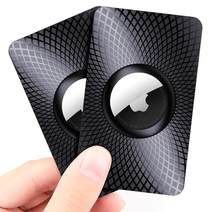 GOCII portable electronic device cover — Ultra thin AirTag wallet holder 2 pack