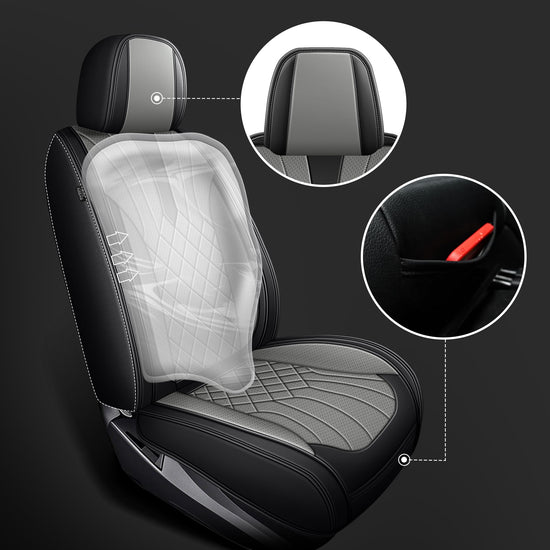 Vehicle seat cover — AOMSAZTO fit for Chevy Silverado and GMC Sierra 2019-2024