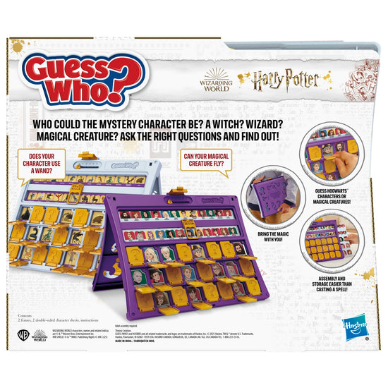 Board game — Guess Who? Harry Potter edition for ages 6 and up and 2 players