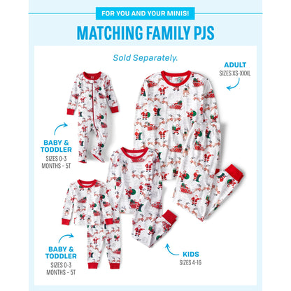 The Children's Place pajamas — Family matching Christmas sets in cotton
