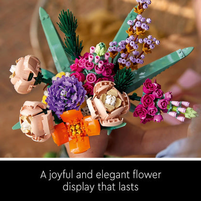 LEGO Botanicals Flower Bouquet set — artificial flowers for home decoration