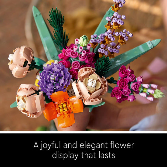 LEGO Botanicals Flower Bouquet set — artificial flowers for home decoration