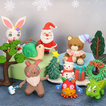 Sculpting material — Safe and non-toxic air dry clay for kids 3-12 years old