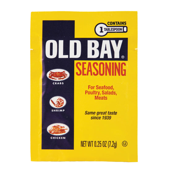OLD BAY seasoning — unique blend of spices for seafood and more
