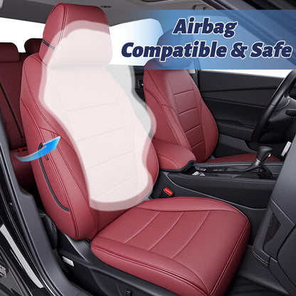 HKZ vehicle seat covers — leather car seat protector for Honda Accord 2023-2026
