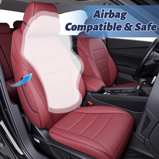 HKZ vehicle seat covers — leather car seat protector for Honda Accord 2023-2026