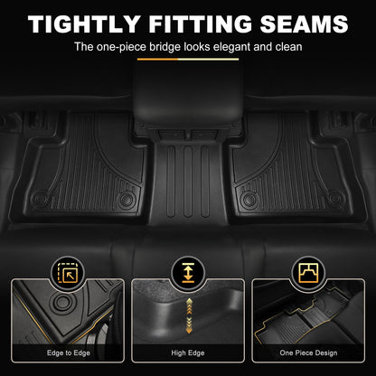 AOMSAZTO vehicle mat — TPE all weather anti-slip liner for Jeep Grand Cherokee 2022-2026