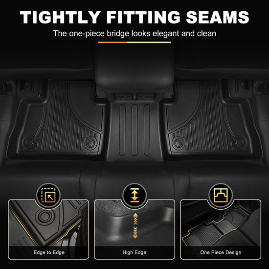 AOMSAZTO vehicle mat — TPE all weather anti-slip liner for Jeep Grand Cherokee 2022-2026