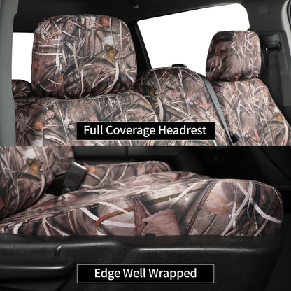 Coverexpert vehicle seat cover set — Waterproof camo canvas for Jeep Gladiator 2020-2025