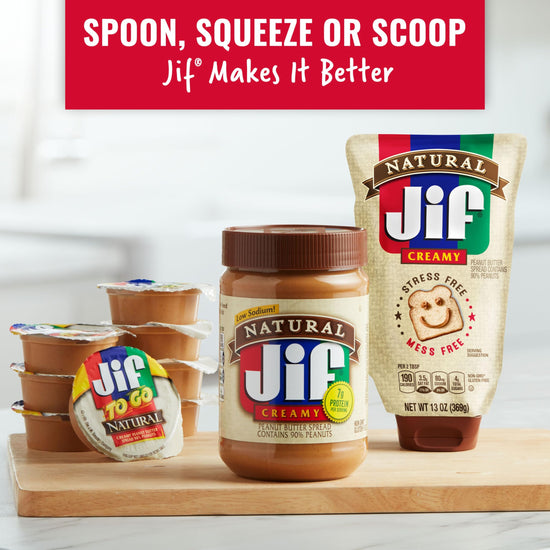 Jif natural peanut butter - no added sugar