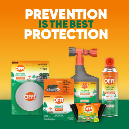 OFF! scented citronella candle - insect repellent with pleasant aroma
