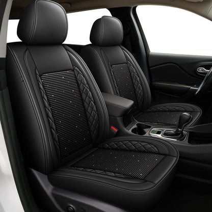 AOMSAZTO vehicle seat cover — Ice silk breathable faux leather waterproof for Kia Seltos 2021-2026