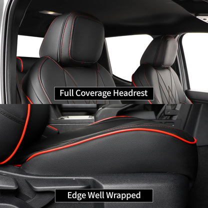 EKR Tacoma car seat covers - custom fit faux leather for Toyota Tacoma 2024-2026