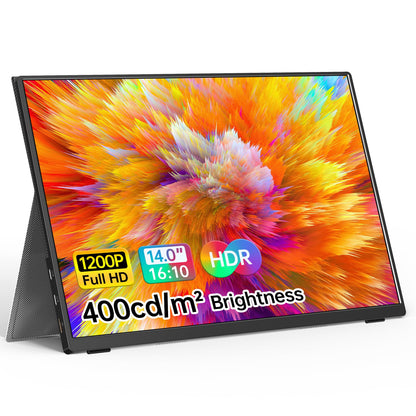 VILVA portable monitor - 15.6 inch 1080P FHD with USB-C and HDMI connectivity