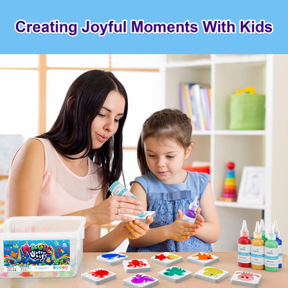 Kiditos magic water elf toy kit — sensory DIY craft kit with gels and molds