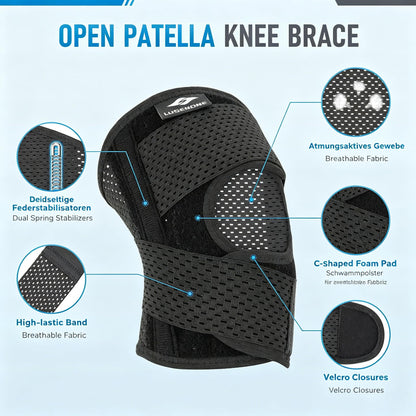 Knee Brace for Women & Men, Knee Brace for Meniscus Tear, Knee Support