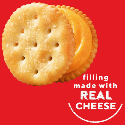 RITZ cheese sandwich crackers — lunch snack packs, 48 count pack