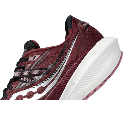Saucony Women's Triumph 20 sneaker — cushioned for comfort and support.