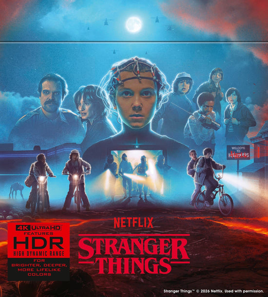 Stranger Things physical TV series - deluxe edition 4K Ultra HD