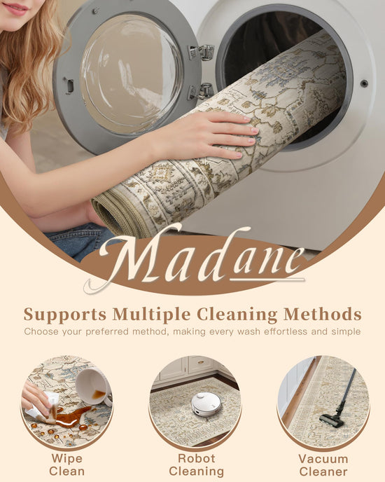Madane rug — runner design with unique pattern and texture