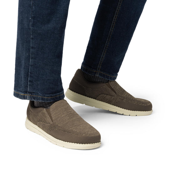 Bruno Marc slip-on loafers — lightweight casual shoes with stretch design